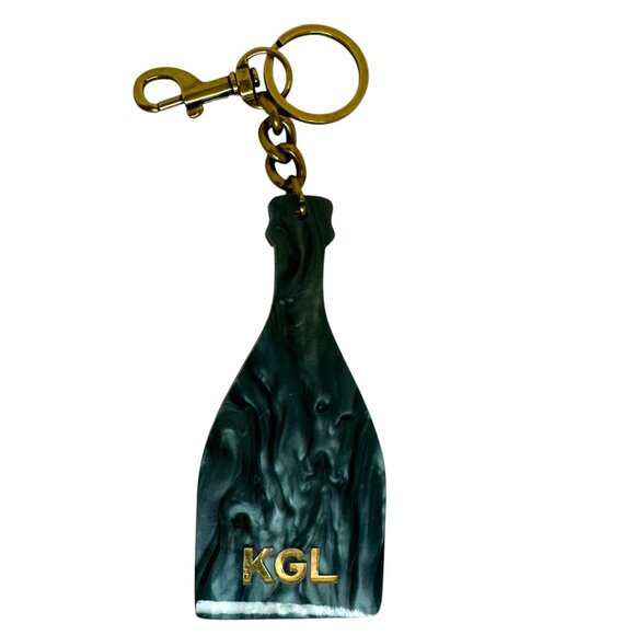 Kurt Geiger London Champagne Bottle Keyring (Sold Out) - Picture 3 of 4